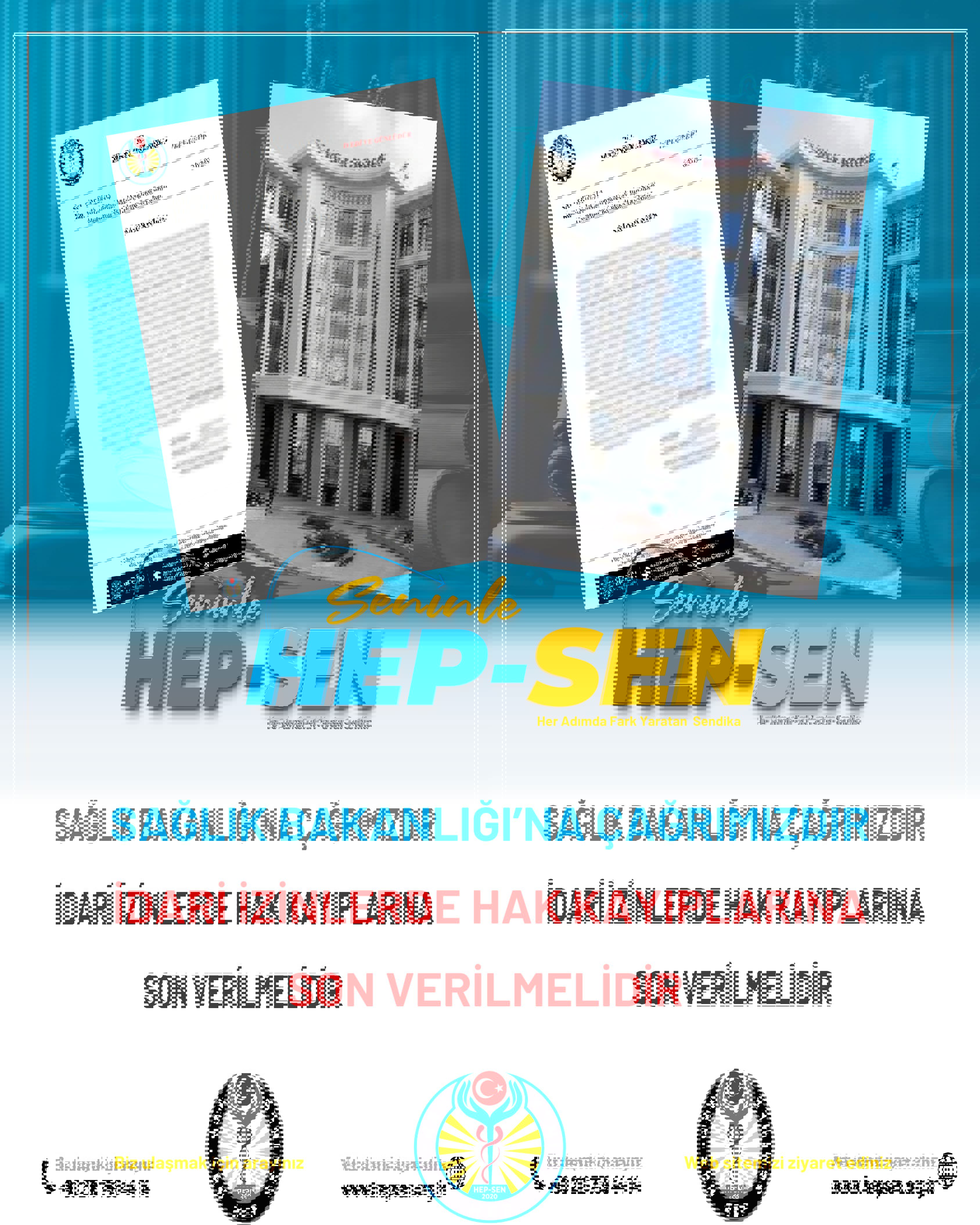 Sağlık Bakanlığı’na Çağrımızdır İdari İzinlerde Hak Kayıplarına Son Verilmelidir!